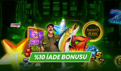 ÖZEL SLOTLARDAN HAFTALIK İADE %10 iade bonusu campaign
